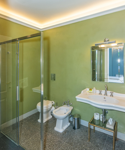Bathroom 5, Hotel Villa San Michele, Lucca