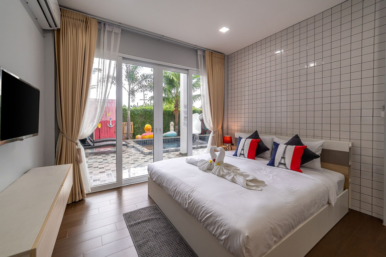 Bedroom 3, Luxury and Playful 5 Bed Pool Villa - CC, Sattahip