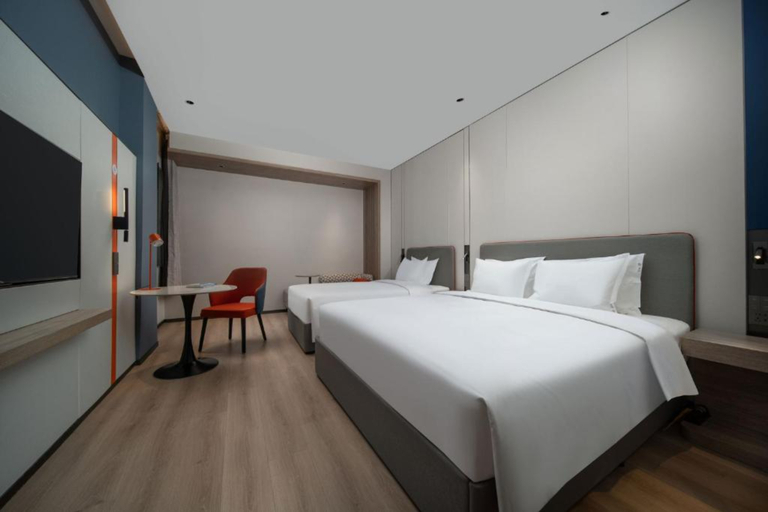 Bedroom 2, Holiday Inn Express SUZHOU SHIHU UNIVERSITY TOWN by IHG, Suzhou