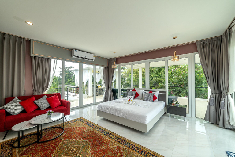 Bedroom 4, Luxury and Playful 5 Bed Pool Villa - CC, Sattahip