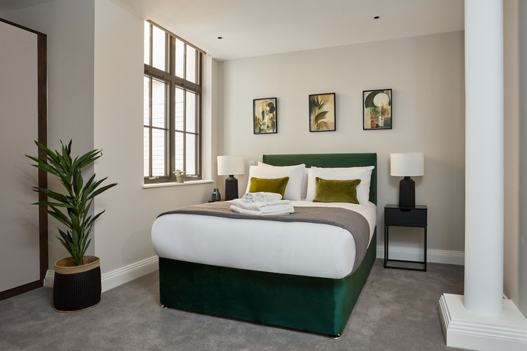 Bedroom 2, Chancery Lane by Viridian Apartments, London