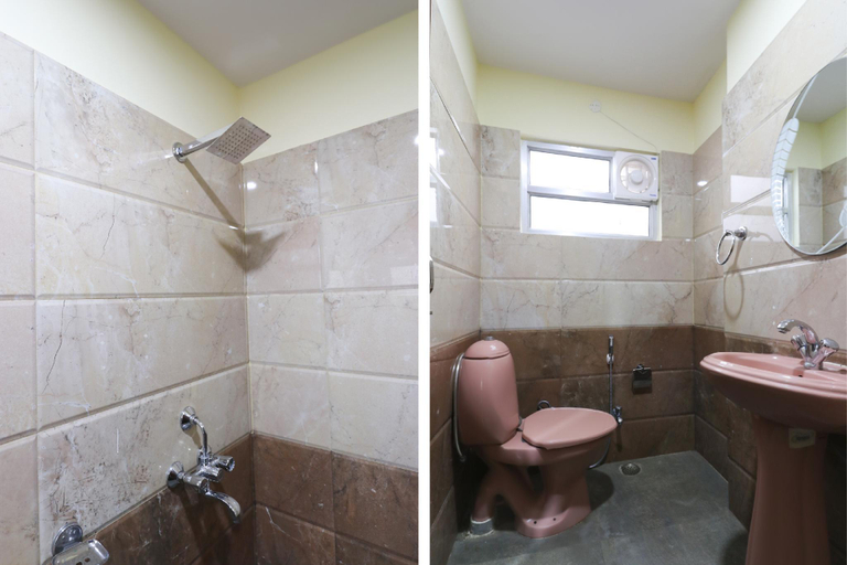 Bathroom 3, Hotel O Dwarkadhish, Dehradun