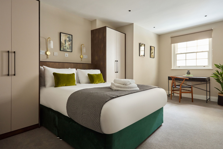Bedroom 2, Chancery Lane by Viridian Apartments, London