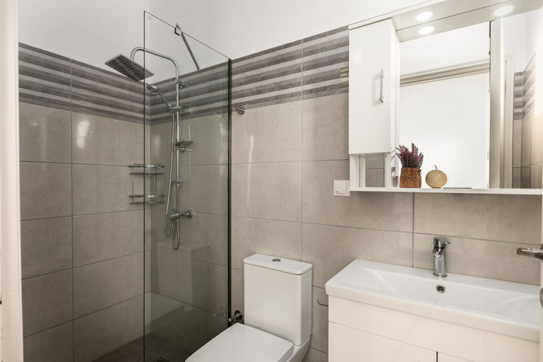 Bathroom 2, Four-Bedroom Villa Eleni by Konnect, with Private Pool & Stunning Seaview, Ionian Islands