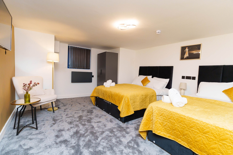 Bedroom 2, The Oasis Apartment, Leeds