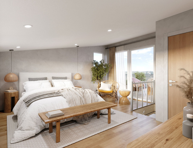 Bedroom 3, Hideaway Bay Resort, Chautauqua