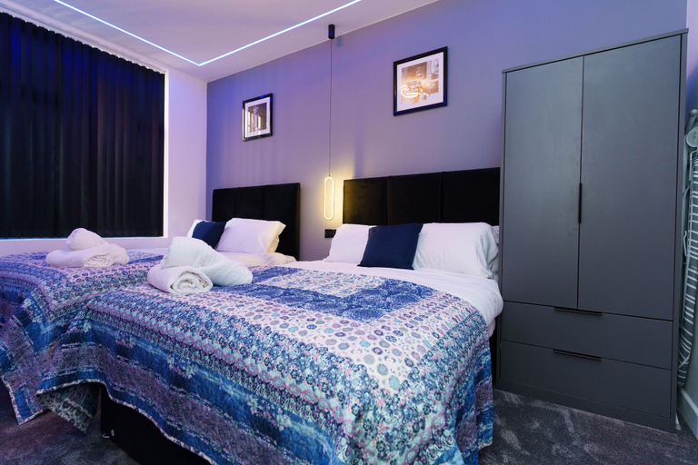 Bedroom 3, Hamilton Apartments, Leeds