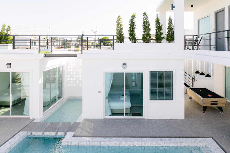 Sport & Beauty 2, Newly Cozy White Pool Villa 4BR - VVH36.2 (15 pax), Hua Hin
