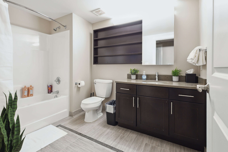 Bathroom 3, Modern Downtown Apartment, Wayne