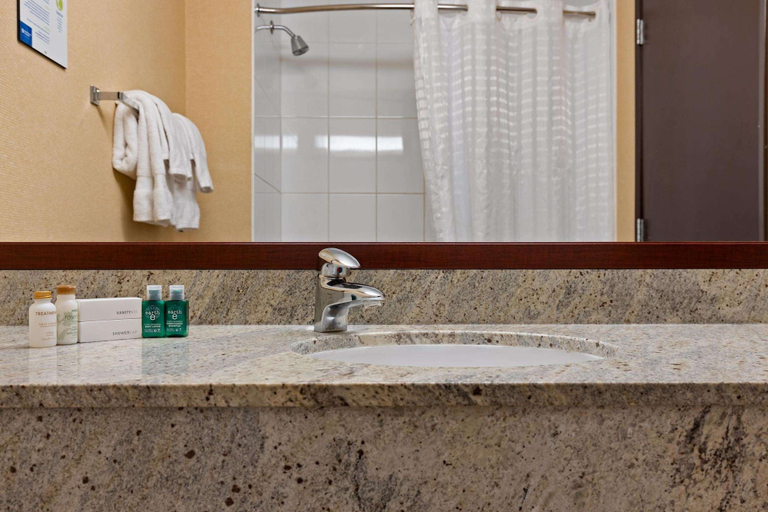 Bathroom, Coast Fraser Inn, Cariboo