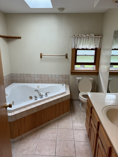 Bathroom 3, wellsboro rail trail, Tioga