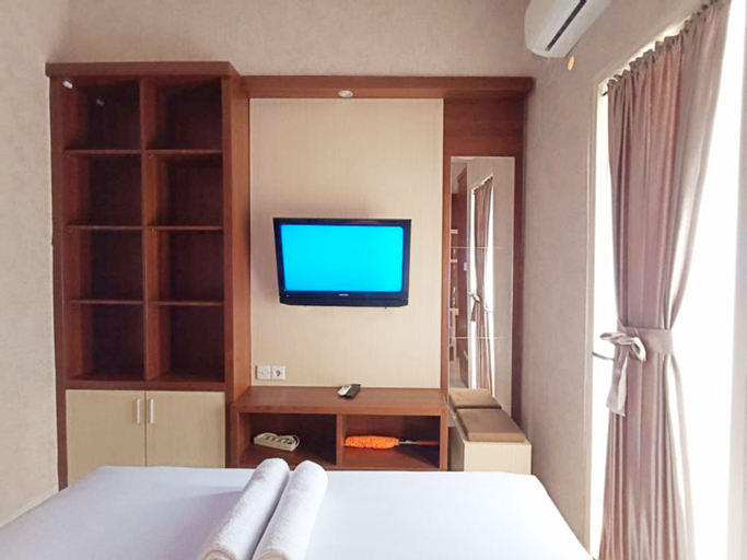 Bedroom 3, Modern Look and Homey Studio Amartha View Apartment By Travelio, Semarang