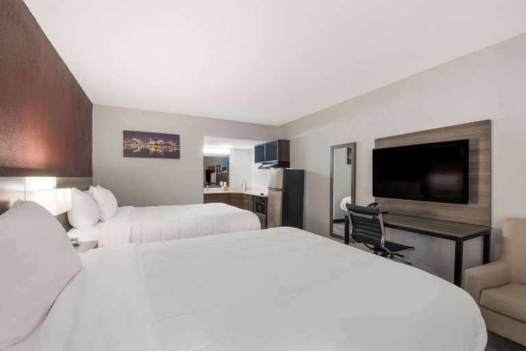 Bedroom 3, Suburban Studios Cleveland Central, Bradley
