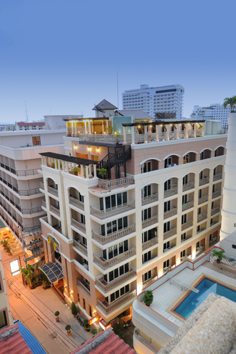 Exterior & Views 2, Whitehouse Condotel, Pattaya