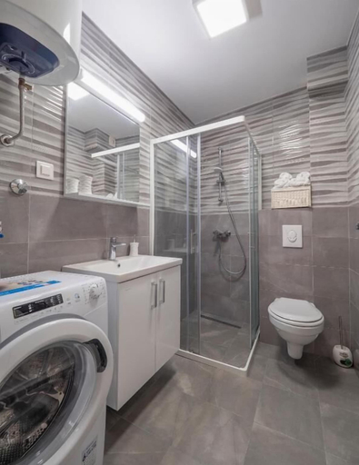 Bathroom 3, Amfora Family Apartments Rezevici