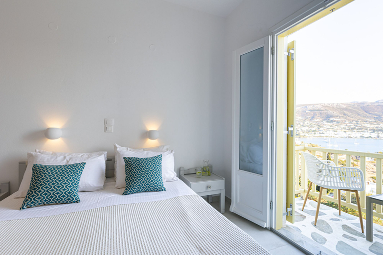 Bedroom 3, Akrotiri Hotel, South Aegean