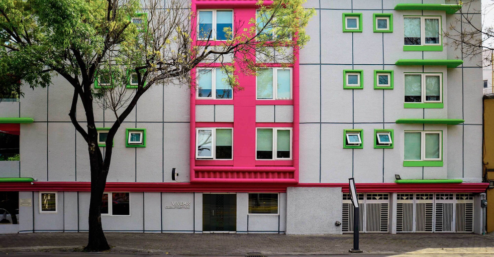 Exterior & Views 2, Hotel Estancias VIVE MX Cuauhtemoc, Trademark by Wyndham, Mexico City