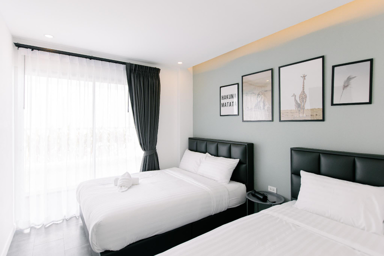Bedroom 3, Newly Slider White Pool Villa 4BR -VVH36.3 (16pax), Hua Hin