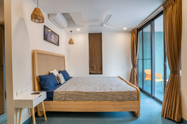 Bedroom 2, Villa Reverie 6 Bedroom Ultra Modern, South Goa