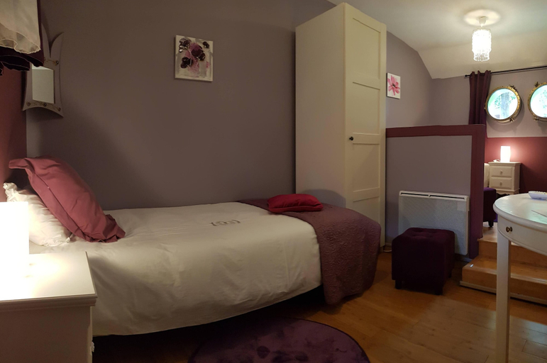Bedroom 4, Péniche Amboise Maison d'hôtes Toulouse, Haute-Garonne