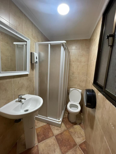 Bathroom, Hostal La Campiña, Málaga