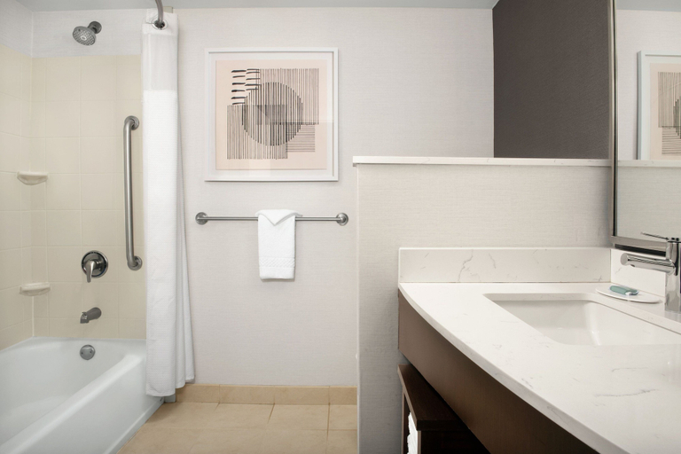 Bathroom 5, Courtyard by Marriott Jacksonville Flagler Center, Duval