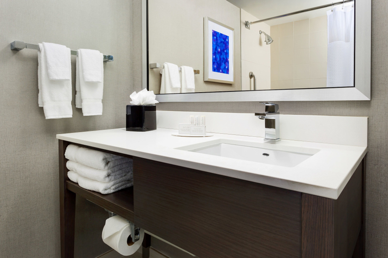 Bathroom 5, Courtyard by Marriott Boston-Cambridge, Cambridge
