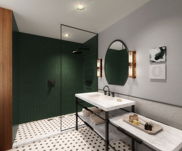 Bathroom 5, Surety Hotel, Autograph Collection, Polk