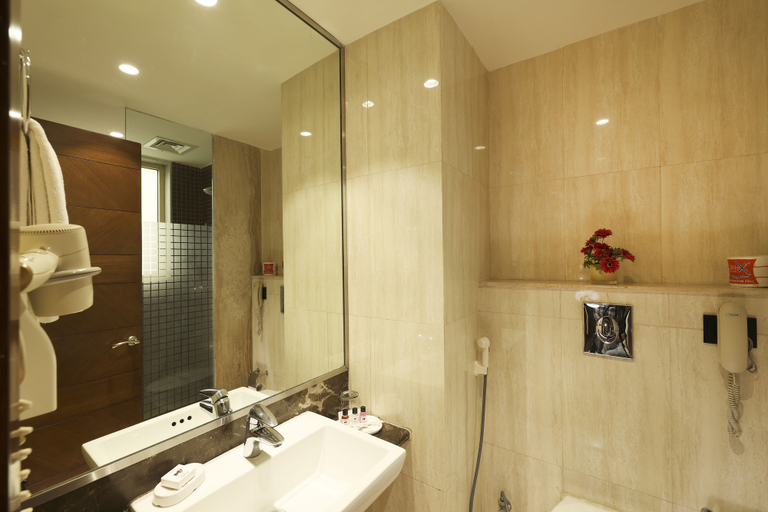 Bathroom 4, Indus Biznotel, Delhi