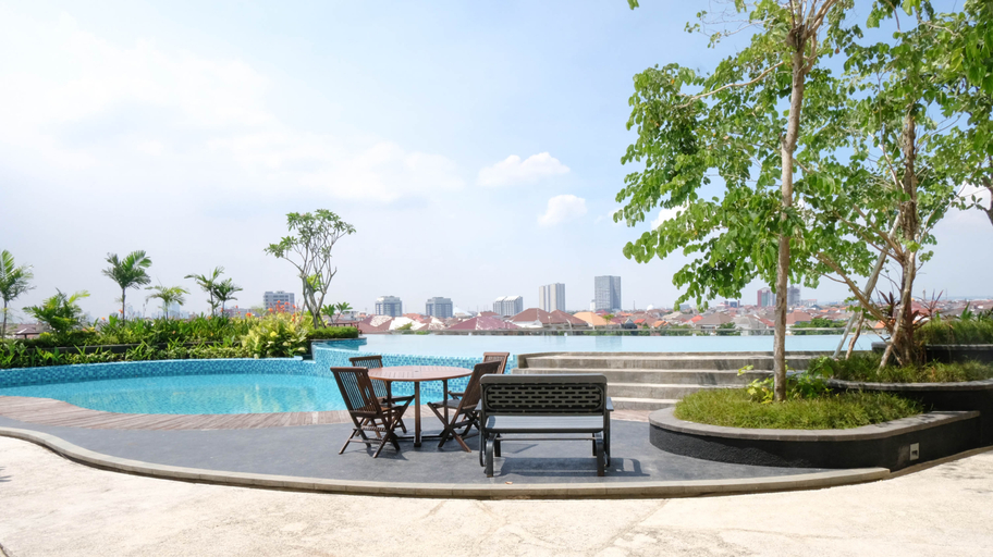 Sport & Beauty 2, Nice and Comfy Studio at Grand Dharmahusada Lagoon Apartment By Travelio, Surabaya
