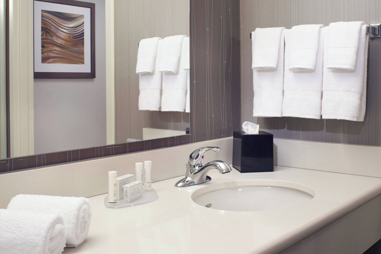 Bathroom 4, Courtyard by Marriott Cleveland Independence, Cuyahoga