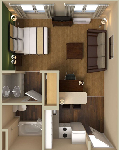 Bathroom 4, Extended Stay America - Orlando - Altamonte Spring, Seminole