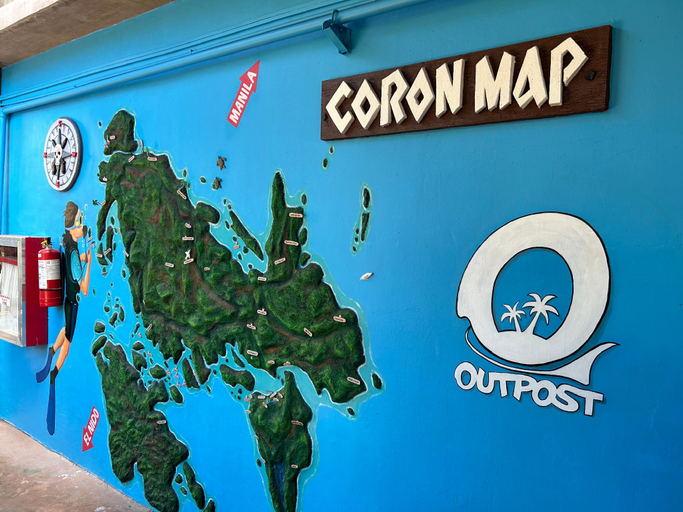 Public Area 2, Outpost Hostel - Coron, Coron