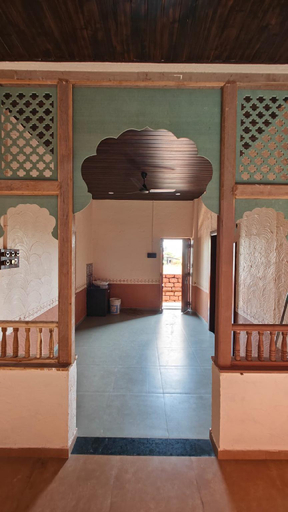 Interior view, Apla wada, Satara