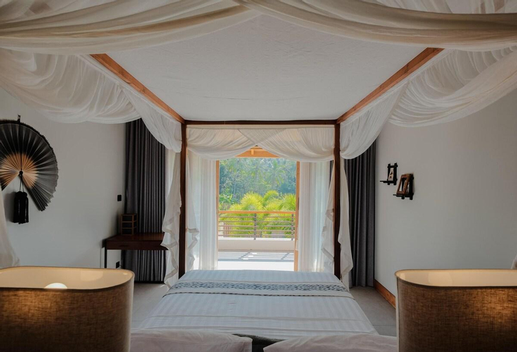 Bedroom 3, Exquisite Escape In Opulent 5BR Villa Lombok, Lombok