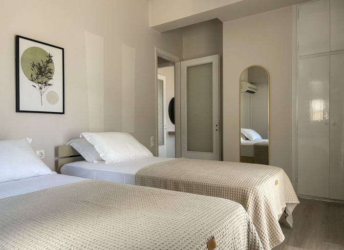 Bedroom 3, Amabilis City Apartment, Ionian Islands