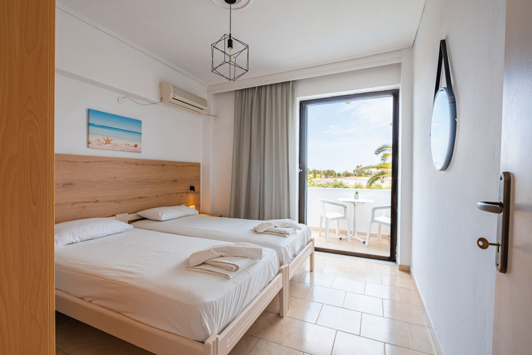 Bedroom 2, Anthia Apartments, South Aegean