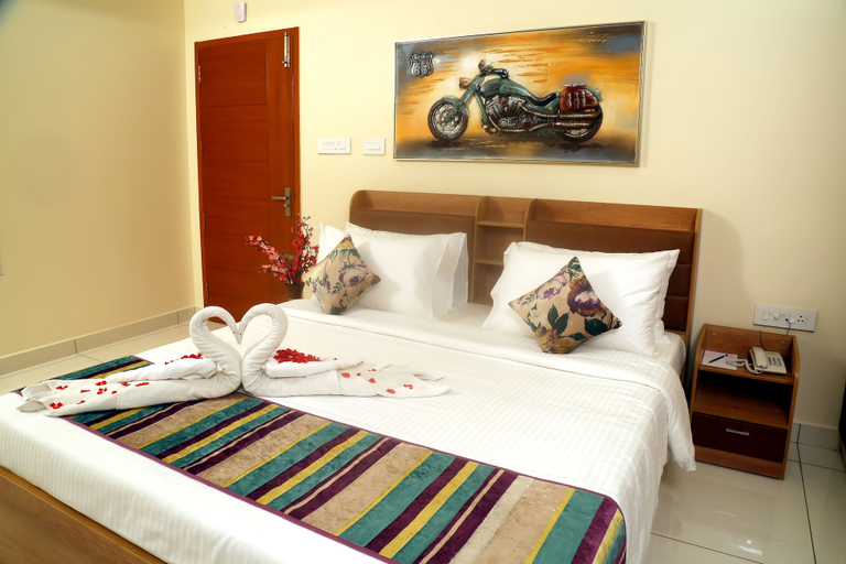 Bedroom 3, The Capital Executive Service Apartment, Guntur