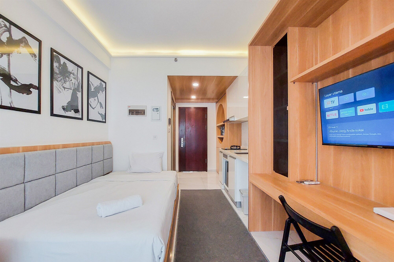 Bedroom 3, Minimalist Studio At Sky House Alam Sutera Apartment, Tangerang