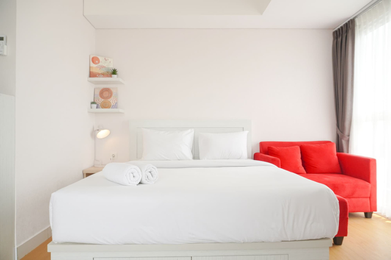 Bedroom 2, Comfort And Enjoy Living Studio Casa De Parco Apartment, Tangerang