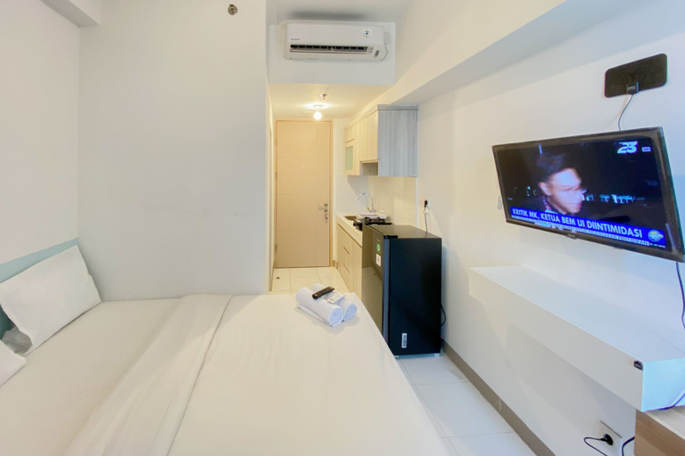 Bedroom 5, Fully Furnished And Modern Studio At Tokyo Riverside Apartment Pik 2, Tangerang
