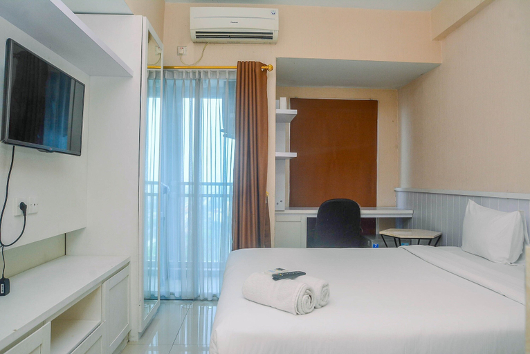 Bedroom 3, Minimalist And Comfy Studio At Grand Dhika City Apartment, Bekasi