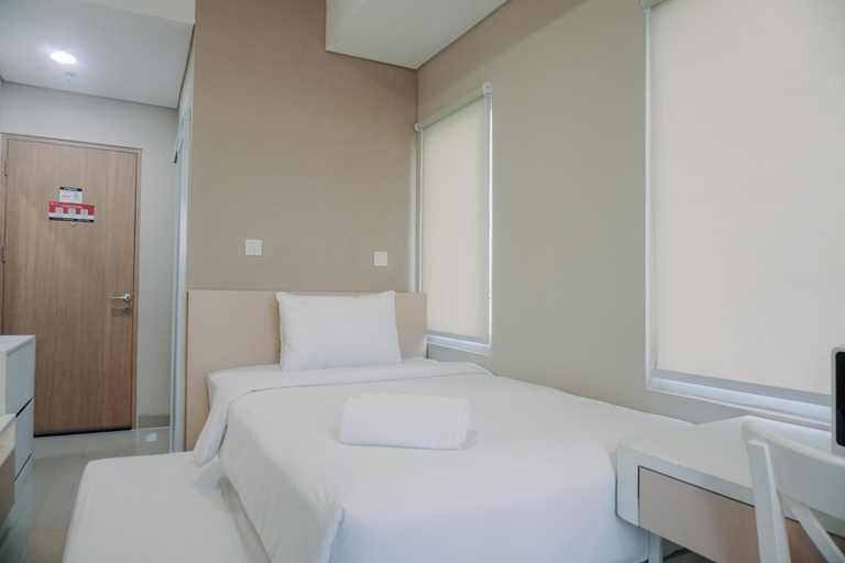 Bedroom 4, Cozy Stay Studio (No Kitchen) Apartment At B Residence, South Tangerang