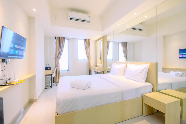 Bedroom 4, Minimalist Studio At Evenciio Margonda Apartment, Depok