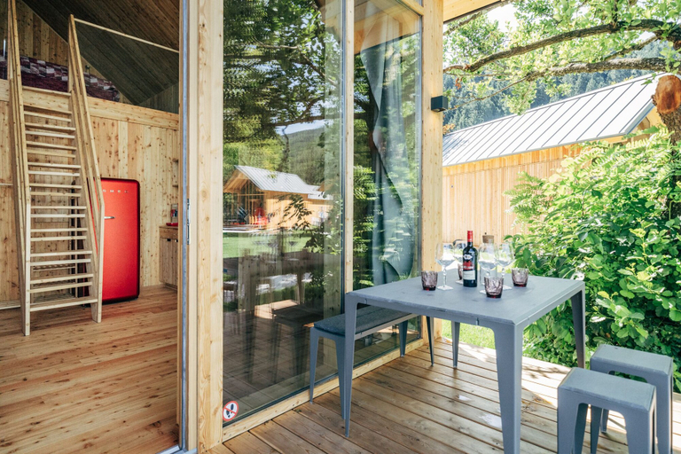 Terrace/patio 5, Eco Lodges Millstätter See, Spittal an der Drau