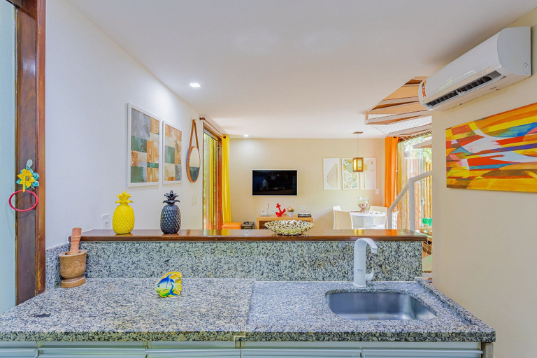 Bathroom 4, IT12 Bangalô Duplex 2 Suítes Pé na Areia, Camaçari