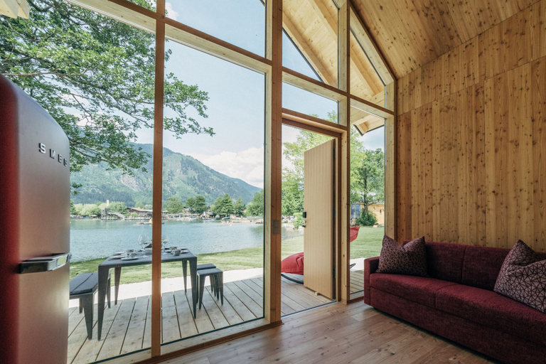View from room 3, Eco Lodges Millstätter See, Spittal an der Drau