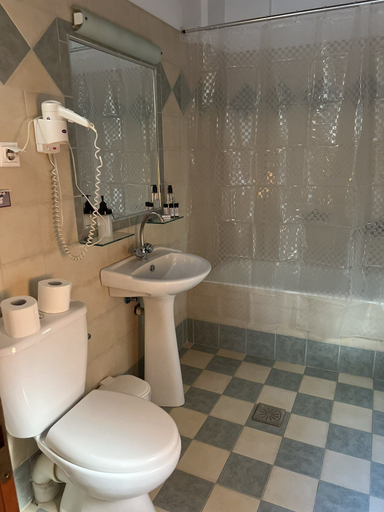 Bathroom 5, Nereides Seaside Apartments, North Aegean