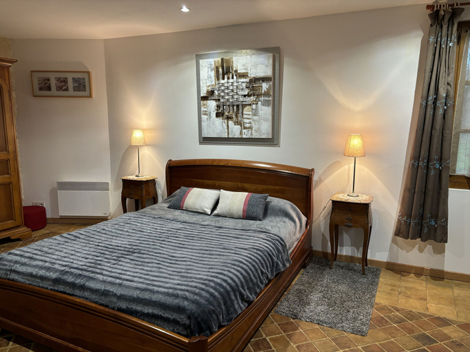 Bedroom 3, L'Escale de Mortagne, Charente-Maritime