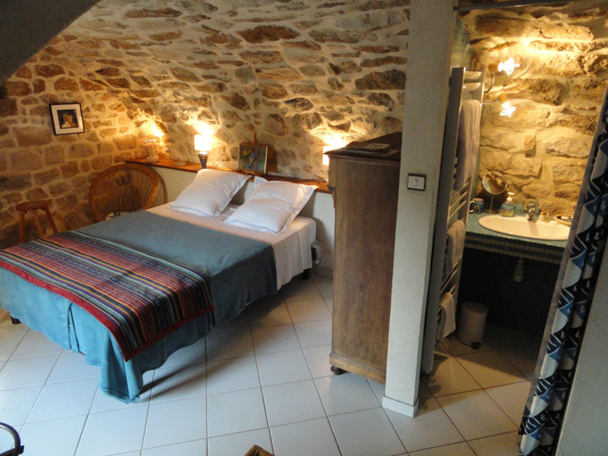 Bedroom 4, Chambres d'hôtes Au creux du Chambon, Ardèche